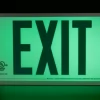 Jessup Aluminum frame Glo Brite® Exit sign, UL924 listed/listed to LED, 50 Ft viewing distance - Image 2